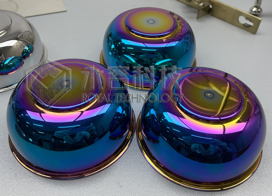 Keramik PVD Rainbow Color Coatings Untuk Glassware Dan Stainless Steel Dan ABS
