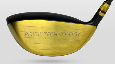Mesin Pelapis Vakum PVD pada Produk Inox, Berlapis Emas Untuk Bagian Setrika Golf