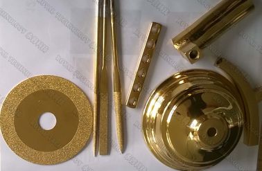 Stainless Steel TiN Gold Coating Machine, Kekerasan Tinggi TiN Gold Coating Equipment, TiN Abrasi Film Coatings