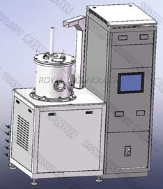 Portable PVD Coating Machine, Magnetron Sputtering Unit untuk Labrotary R &amp;amp; D, DC / FM / RF Sputtering Lab.  Coater
