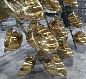 Stainless Steel TiN Mesin Vakum Pelapisan Emas, Peralatan Pelapisan Emas PVD Untuk Dapur