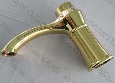 Faucet Alloy Kuningan IPG Cahaya Mesin Pelapis Emas, Orientasi Vertikal ZrN Peralatan Plating Emas