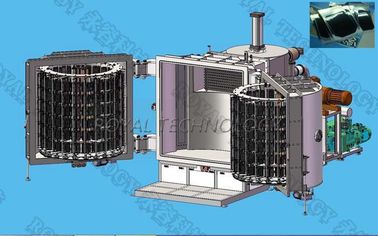 EMI Shielding Film Vacuum Deposition Machine, 2 Pintu Chamber Untuk Ponsel