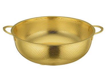 Stainless Steel Pot Titanium Nitrida Coating Mesin, lapisan dekoratif emas TiN pada dapur stainless steel