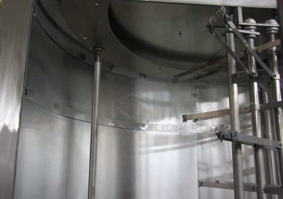 Sistem Metalisasi Vakum Plastik, mesin metalisasi aluminium bagian plastik