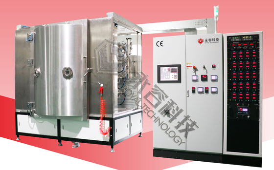 Harga yang bagus Mesin Plating Ion Vakuum Glassware Adhesif Kuat PVD Film Tipis on line