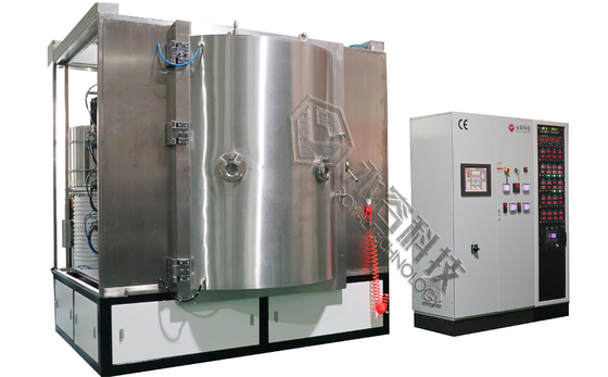 Harga yang bagus Peralatan Pelapisan PVD Keramik Berkilau Pelapisan Titanium Oksida Pada Keramik Dan Barang Gelas on line