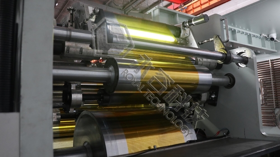 Harga yang bagus Roll to Roll Web Aluminium Vacuum Metal Deposition Machine (Mesin Pengendapan Logam Vakum Aluminium) on line