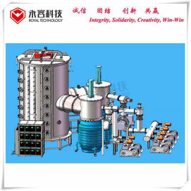 Harga yang bagus Stainless Steel Lembar Vacuum Coating Equipment, ukuran besar SS lembar Mesin Multi Arc Coating on line