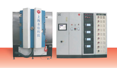 Harga yang bagus MF Magnetron Sputtering Mesin Pelapisan Vakum PVD, TiN MF Sputtering Deposisi Unit on line