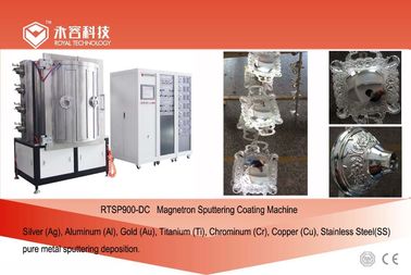 Harga yang bagus Ag Perak Mangetron Sputtering System, PVD Ag Silver Sputtering Coating Machine on line