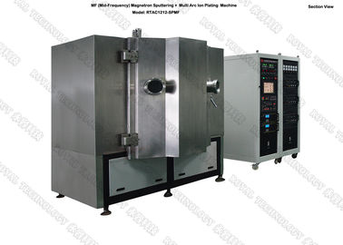 Harga yang bagus Rumah Jendela Warna Titanium Nitrida Coating Mesin Dengan Tingkat Ionisasi Tinggi on line