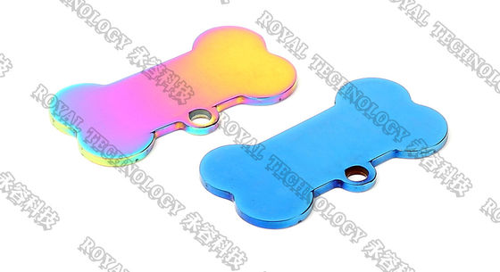 Harga yang bagus Plat nama yang dipersonalisasi dari stainless steel PVD Gold Plating on line