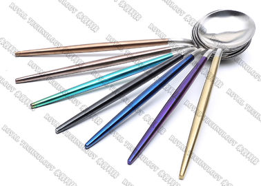 Harga yang bagus Sendok Garpu Stainless Steel Dan Pisau Pelapis Emas PVD on line