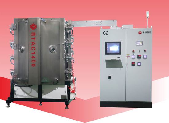 Harga yang bagus Mesin Lapisan Warna Emas TiN 2 Sisi, Mesin Plating Ion PVD on line