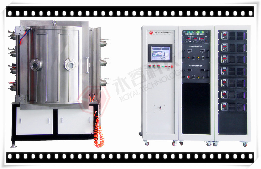 Perhiasan IPG Vacuum Coating System untuk Emas, Rose Gold, Black Colors / Watchstrap IPG Coating Machine