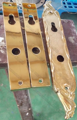 RTAC1200- Pegangan Pintu Mesin Pelapis Antibakteri PVD: Pegangan pintu Lapisan emas TiN, Pegangan pintu PVD Hitam