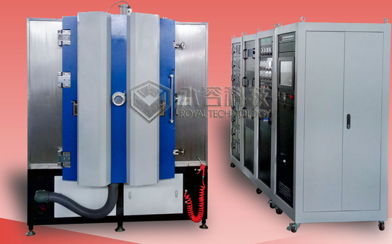 Harga yang bagus Mesin Pelapisan Lapisan Tipis Tembaga, Unit Sputtering Magnetron Au Konduktif on line