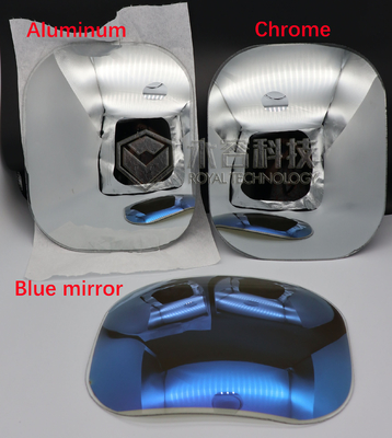 Mobil Chrome Mirror Mesin Sputtering Magnetron PVD, DC Unbalanced Vacuum Sputtering Plant