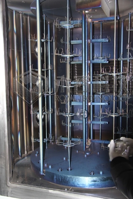 Mesin Pelapis Kaca Vakum Tinggi Sistem Pelapisan Dekoratif PVD
