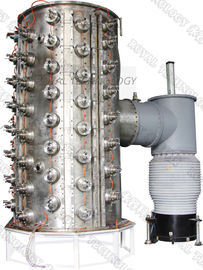 Harga yang bagus Ubin keramik TiN Gold Coating Machine, SS Titanium Nitride PVD Plating Equipment on line