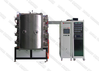 Harga yang bagus Pvd Glass Coating Machine Film Emas Arc Ion Plating Untuk Piala Kristal on line
