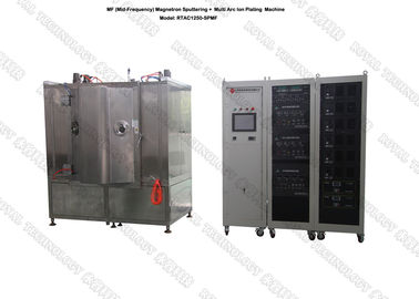 Harga yang bagus Perhiasan Logam PVD Vacuum Coating Machine, IPG Gold Disepuh Dengan Magnetron Sputtering on line