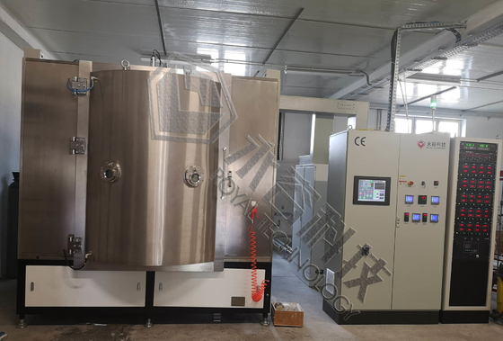 Kaca PVD IPG Mesin Pelapis Emas, Peralatan Piala Kristal Gold Film Ion Plating