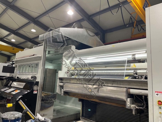 Harga yang bagus R2R ZnS Web Vacuum Metallizer, ZnS Crucible Thermal Evaporation Coating Machine on line