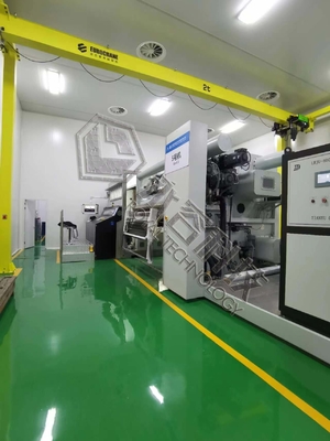 Harga yang bagus Aluminium Barrier Film R2R Web Vacuum Deposition Machine on line