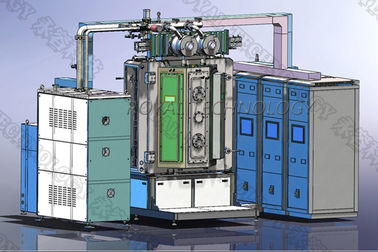Harga yang bagus PVD Vacuum Metallizing Equipment pada Tembaga Valves, Plumber Fittings / Chrome Plating Machine on line