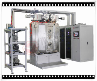 Harga yang bagus R & D Multi - Fungsi Peralatan Pelapisan Vakum Katup Sputtering MF / DC, dengan perangkat sumber Ion Linier on line