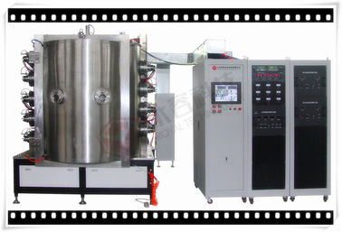 Harga yang bagus Kaca PVD TiN Peralatan Plating Emas, Mesin Vacuum Ion Plating PVD untuk Keramik dan Kaca on line