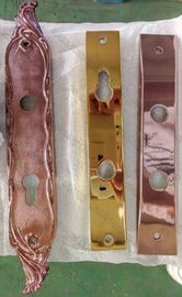 Rose Gold Door Handle Ion Plating Machine, Titanium Nitride Pvd Coating Equipment