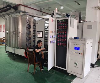 Harga yang bagus Bagian ABS TiN Emas PVD Vacuum Coating Machine, Cathodic Arc Dekorasi Coating Equipment pada bagian ABS on line