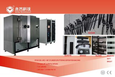 Harga yang bagus PVD Multi-Arc Coating Machine/ Kitchenware Gold dan Black PVD Plating System on line