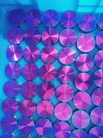 Harga yang bagus PVD Pink Colors melapisi kaca, logam, bagian baja on line