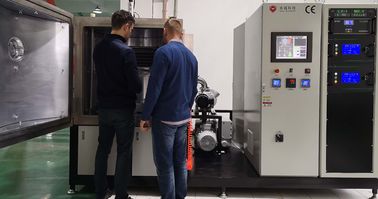 Harga yang bagus Mesin Pelapisan Magnetron Sputtering, Instalasi Deposisi Sputtering Vakum Tinggi on line