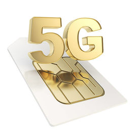 Harga yang bagus Layanan Custom Made Pvd Coating Kartu SIM 5G / Kartu Bank Chip Pvd Gold Plating on line
