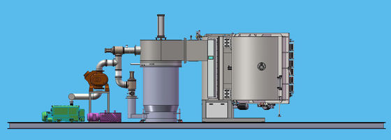 RT1600-NCVM Indium PVD Vacuum Evaporation Coating Machine- None-Conductive Vacuum Metallizer, Di