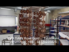 Lapisan PVD Rose Gold untuk peralatan dapur dan peralatan meja