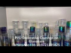 Mesin Lapisan Kaca Vakum Tinggi Sistem Lapisan Dekoratif PVD